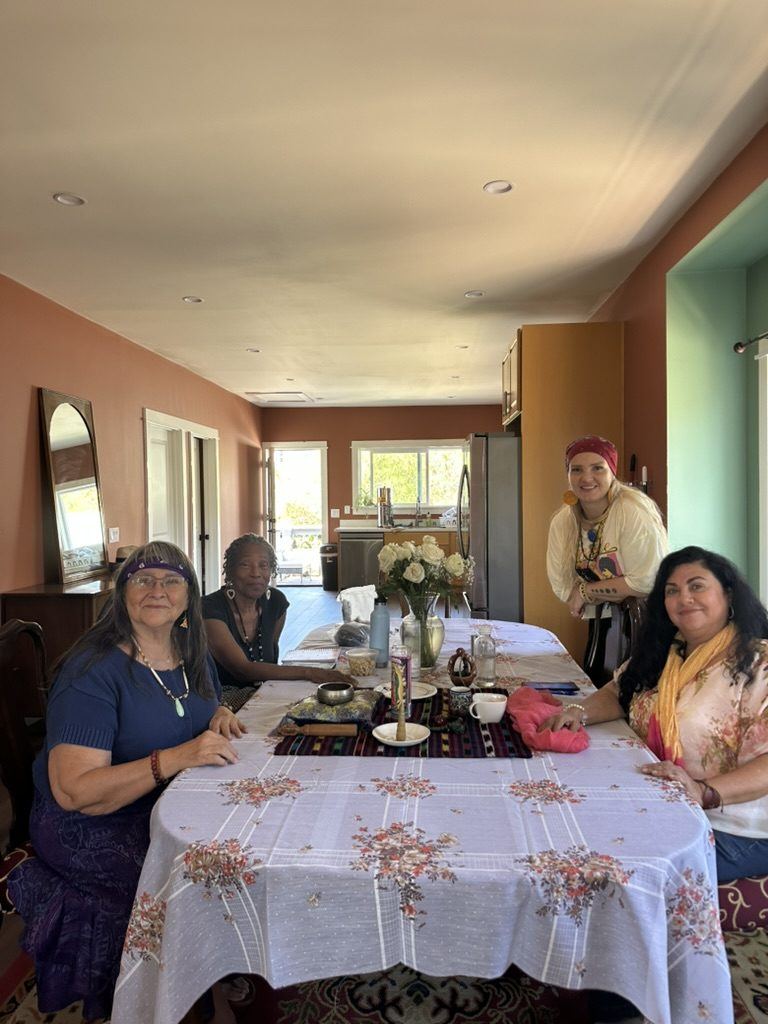 The organizing circle planning around a table